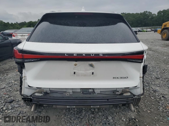 2024 Lexus RX 350 z VIN 2T2BAMBA7RC035152, wystawiony jako Copart lot #59487465 z przebiegiem 16 195 mil mil oraz Szkoda całkowita • Salvage title. Historia ofert i sprzedaży dostępna na DreamBid. Obrazek 6.