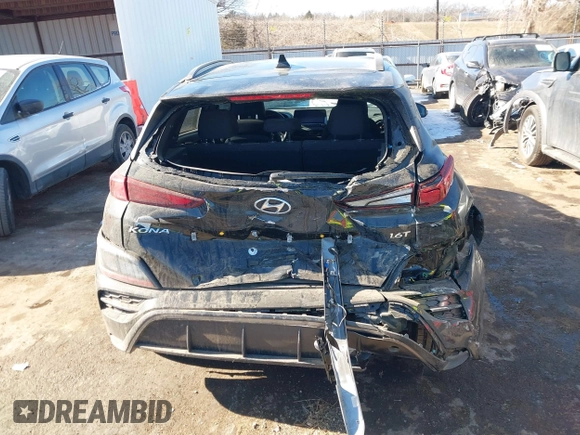 2023 Hyundai Kona N Line with VIN KM8K33A34PU048108, listed as a IAAI auction lot 41366520 with 15,767 mi miles. Bid and sale history available at carsss.com. Image 16.
