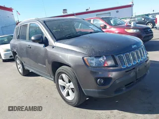 2016 Jeep Compass High Altitude with VIN 1C4NJDEB1GD758355, listed as a IAAI auction lot 42785665 with 76,742 mi miles and . Bid and sale history available at DreamBid. Image 1.