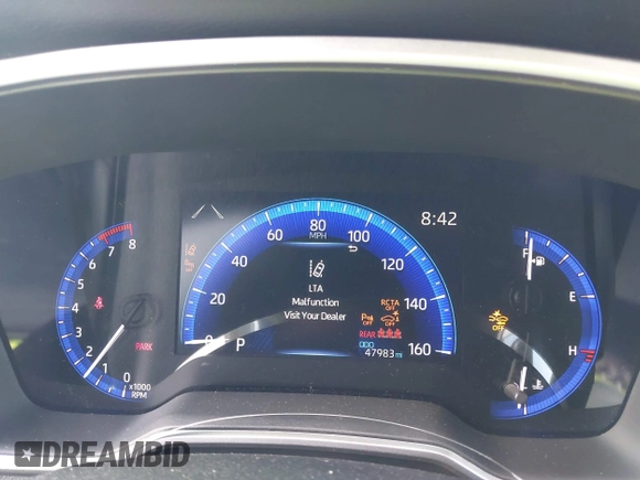 2022 Toyota Corolla Cross XLE with VIN 7MUEAABG1NV038625, listed as a IAAI auction lot 42434536 with 47,983 mi miles and . Bid and sale history available at DreamBid. Image 7.
