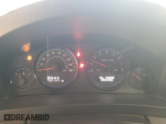 2008 Jeep Grand Cherokee SRT-8 with VIN 1J8HR78358C160930, listed as a Copart auction lot 80562324 with 137,147 mi miles and Salvage Title. Bid and sale history available at carsss.com. Image 9.