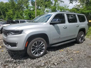 2023 Jeep Wagoneer Series II with VIN 1C4SJVBP1PS561660, listed as a Copart auction lot 64108605 with 17,716 mi miles and Salvage title. Bid and sale history available at DreamBid. Image 1.