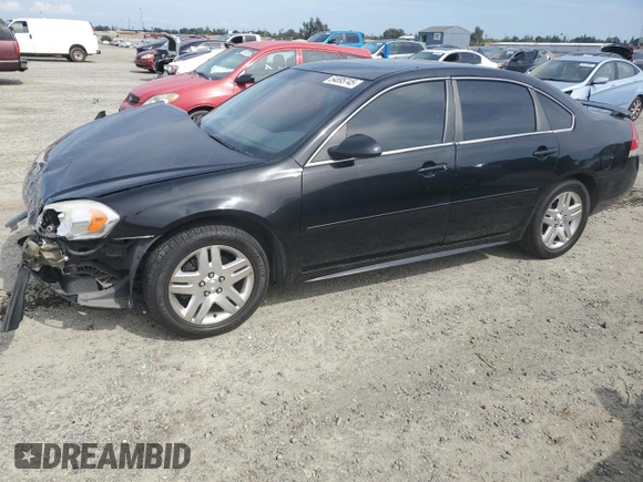 2013 Chevrolet Impala LT with VIN 2G1WG5E33D1111361, listed as a Copart auction lot 54895745 with 184,978 mi miles and Clean Title. Bid and sale history available at DreamBid. Image 1.