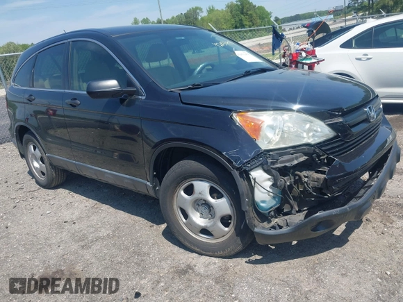 2007 Honda CR-V LX with VIN 5J6RE38377L000654, listed as a IAAI auction lot 42031455 with 112,869 mi miles. Bid and sale history available at carsss.com. Image 1.