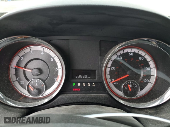2020 Dodge Grand Caravan SXT with VIN 2C7WDGCG0LR166483, listed as a Copart auction lot 53637964 with 53,839 mi miles and Salvage Title. Bid and sale history available at DreamBid. Image 9.