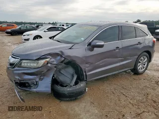2017 Acura RDX Technology with VIN 5J8TB3H52HL016107, listed as a Copart auction lot 58494195 with 119,412 mi miles and Salvage title. Bid and sale history available at DreamBid. Image 1.