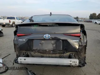 2022 Toyota Prius L Eco with VIN JTDKAMFU5N3178936, listed as a Copart auction lot 84766234 with 18,462 mi miles and Salvage Title. Bid and sale history available at carsss.com. Image 6.
