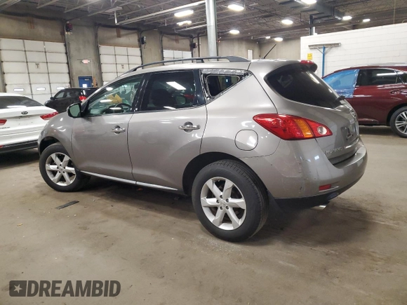 2009 Nissan Murano S with VIN JN8AZ18WX9W145005, listed as a Copart auction lot 54900095 with 188,507 mi miles and Clean Title. Bid and sale history available at carsss.com. Image 2.