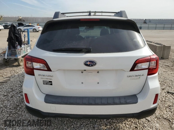 2017 Subaru Outback Premium with VIN 4S4BSADC9H3296719, listed as a Copart auction lot 43928314 with 112,260 mi miles and Salvage title. Bid and sale history available at DreamBid. Image 6.