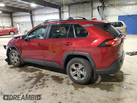 2024 Toyota RAV4 XLE with VIN 2T3P1RFV5RW416539, listed as a Copart auction lot 49239025 with 12,073 mi miles and Salvage Title. Bid and sale history available at DreamBid. Image 2.