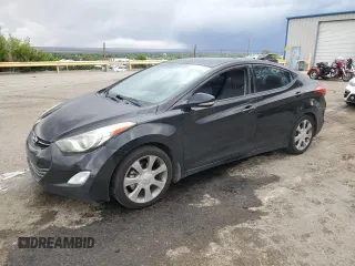 2013 Hyundai Elantra GLS z VIN KMHDH4AE8DU661765, wystawiony jako Copart lot #57524075 z przebiegiem 195 369 mil mil oraz Szkoda całkowita • Salvage title. Historia ofert i sprzedaży dostępna na DreamBid. Obrazek 1.