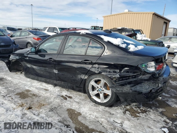 2015 BMW 3 Series 320i xDrive with VIN WBA3C3C55FP664966, listed as a Copart auction lot 42120995 with 155,203 mi miles and Salvage Title. Bid and sale history available at carsss.com. Image 2.