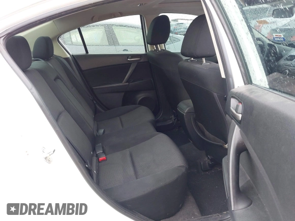 2012 Mazda Mazda3 i Touring with VIN JM1BL1V74C1694444, listed as a IAAI auction lot 41879335 with 123,020 mi miles. Bid and sale history available at carsss.com. Image 8.