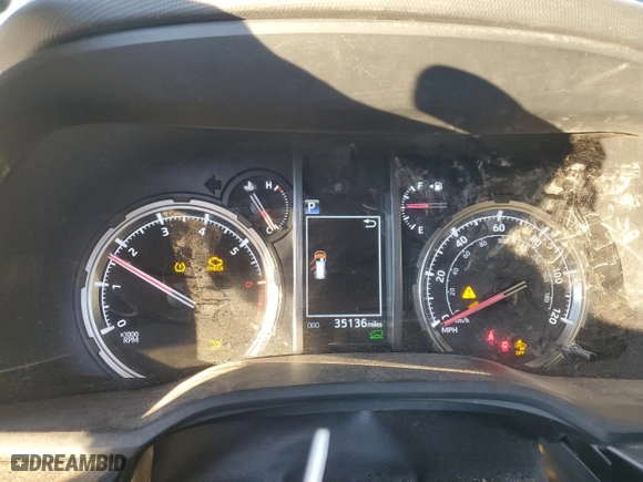2023 Toyota 4Runner TRD Off Road with VIN JTEPU5JR8P6101979, listed as a Copart auction lot 87275164 with 35,136 mi miles and Salvage Title. Bid and sale history available at carsss.com. Image 9.