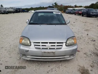 2005 Hyundai Accent GLS with VIN KMHCG45C25U603157, listed as a Copart auction lot 71985824 with 110,124 mi miles and Clean Title. Bid and sale history available at carsss.com. Image 5.