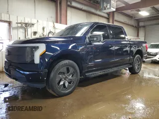 2024 Ford F-150 Lightning Flash with VIN 1FT6W3L73RWG27630, listed as a Copart auction lot 49703835 with 2,543 mi miles and Salvage Title. Bid and sale history available at DreamBid. Image 1.