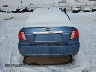 2008 Subaru Impreza Sedan (Natl) i w/Premium Pkg with VIN JF1GE61608H506145, listed as a Copart auction lot 41372495 with 113,609 mi miles and Salvage Title. Bid and sale history available at carsss.com. Image 6.