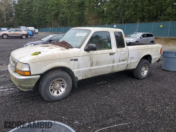 1999 Ford Ranger XL with VIN 1FTYR14V3XPB71010, listed as a Copart auction lot 45934105 with 150,706 mi miles and Clean Title. Bid and sale history available at carsss.com. Image 1.
