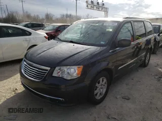 2012 Chrysler Town & Country Touring with VIN 2C4RC1BG8CR299908, listed as a Copart auction lot 37181562 with 95,287 mi miles and Salvage Title. Bid and sale history available at DreamBid. Image 2.