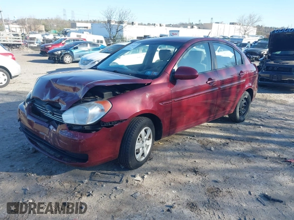 2008 Hyundai Accent GLS with VIN KMHCN46C08U277111, listed as a IAAI auction lot 41982677 with 125,570 mi miles. Bid and sale history available at carsss.com. Image 16.