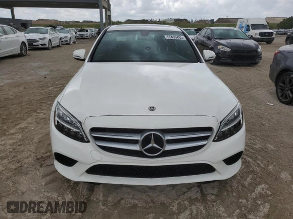 2021 Mercedes-Benz C 300 with VIN W1KWF8DB3MR651133, listed as a Copart auction lot 55439485 with 89,802 mi miles and Clean title. Bid and sale history available at DreamBid. Image 5.