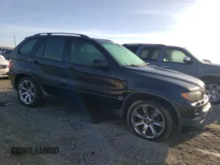 2005 BMW X5 4.8is with VIN 5UXFA935X5LE83006, listed as a Copart auction lot 49554885 with 160,136 mi miles and Clean Title. Bid and sale history available at carsss.com. Image 4.