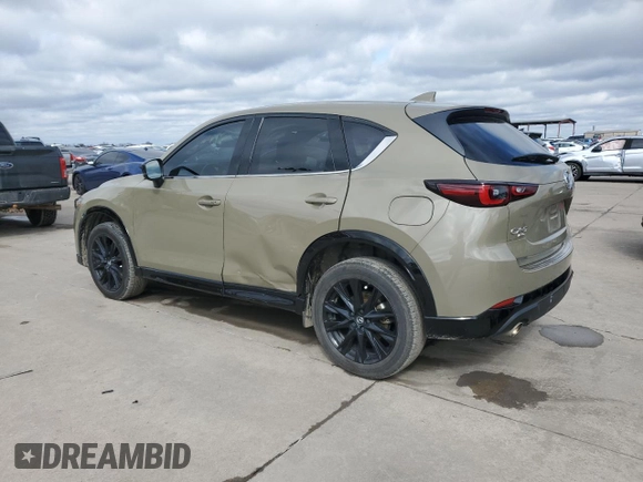 2024 Mazda CX-5 2.5 Carbon Turbo with VIN JM3KFBAY7R0403985, listed as a Copart auction lot 45010275 with 18,493 mi miles and Salvage Title. Bid and sale history available at carsss.com. Image 2.
