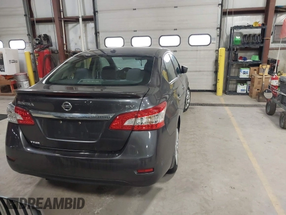 2015 Nissan Sentra S with VIN 3N1AB7AP3FY347486, listed as a IAAI auction lot 41447802 with Not Provided miles. Bid and sale history available at carsss.com. Image 15.