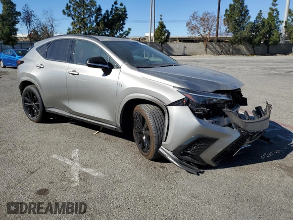 2024 Lexus NX with VIN 2T2KGCEZ4RC038178, listed as a Copart auction lot 41735315 with 11,079 mi miles and Salvage Title. Bid and sale history available at carsss.com. Image 4.