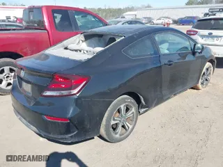 2015 Honda Civic Coupe EX with VIN 2HGFG3B81FH503214, listed as a IAAI auction lot 41679382 with 94,883 mi miles. Bid and sale history available at carsss.com. Image 4.