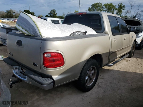 2001 Ford F-150 SuperCrew XLT with VIN 1FTRW07W11KB20234, listed as a Copart auction lot 74679364 with 0 mi miles and Non Repairable. Bid and sale history available at carsss.com. Image 3.