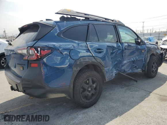 2023 Subaru Outback Wilderness with VIN 4S4BTGUD4P3133287, listed as a Copart auction lot 59042815 with 77,390 mi miles and Salvage title. Bid and sale history available at DreamBid. Image 3.
