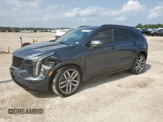 2020 Cadillac XT4 FWD Sport z VIN 1GYFZER40LF012664, wystawiony jako Copart lot #54797915 z przebiegiem 59 393 mil mil oraz Szkoda całkowita • Salvage title. Historia ofert i sprzedaży dostępna na DreamBid. Obrazek 1.