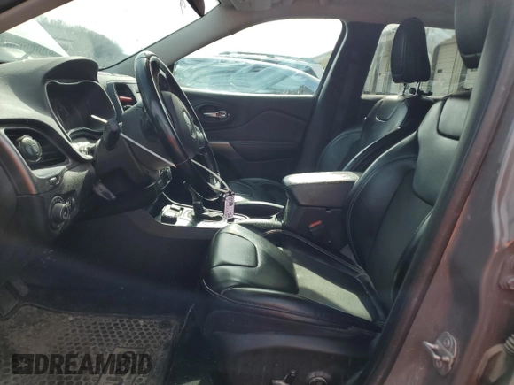 2020 Jeep Cherokee Latitude Plus with VIN 1C4PJMLBXLD617175, listed as a Copart auction lot 50235775 with 119,508 mi miles and Salvage Title. Bid and sale history available at DreamBid. Image 7.