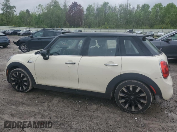2015 MINI Hardtop 4 Door S with VIN WMWXU3C54F2B62612, listed as a Copart auction lot 57756665 with 107,787 mi miles and Salvage title. Bid and sale history available at DreamBid. Image 2.