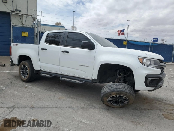 2022 Chevrolet Colorado 2WD Z71 with VIN 1GCGSDEN7N1143761, listed as a Copart auction lot 48074005 with 46,920 mi miles and Salvage title. Bid and sale history available at DreamBid. Image 4.