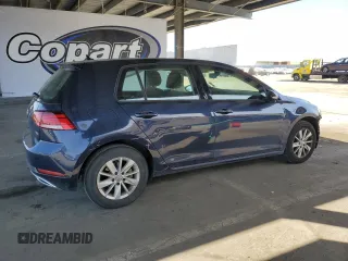 2018 Volkswagen Golf S z VIN 3VWG17AU9JM282205, wystawiony jako Copart lot #53161485 z przebiegiem 51 449 mil mil oraz Szkoda całkowita • Salvage title. Historia ofert i sprzedaży dostępna na DreamBid. Obrazek 3.