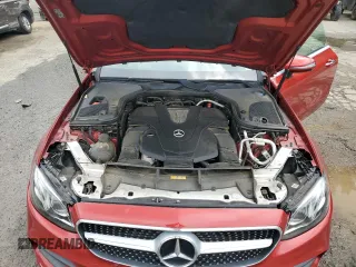 2018 Mercedes-Benz E 400 with VIN WDD1K6FB6JF062324, listed as a Copart auction lot 58595125 with 47,570 mi miles and Salvage title. Bid and sale history available at DreamBid. Image 11.
