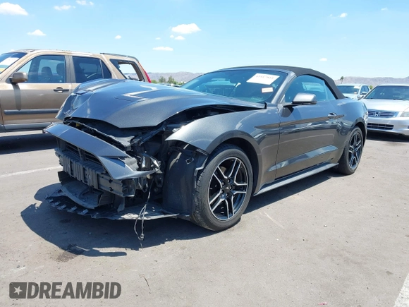 2020 Ford Mustang EcoBoost with VIN 1FATP8UH2L5118958, listed as a IAAI auction lot 42417811 with Not provided miles and . Bid and sale history available at DreamBid. Image 19.