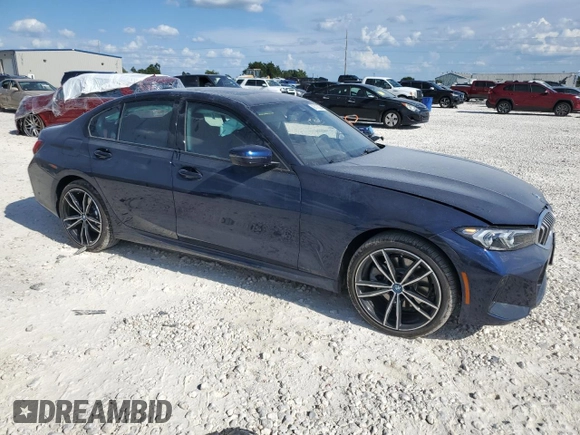 2024 BMW 3 Series 330e with VIN 3MW39FF01R8E69367, listed as a Copart auction lot 67118224 with 1,051 mi miles and Salvage Title. Bid and sale history available at carsss.com. Image 4.
