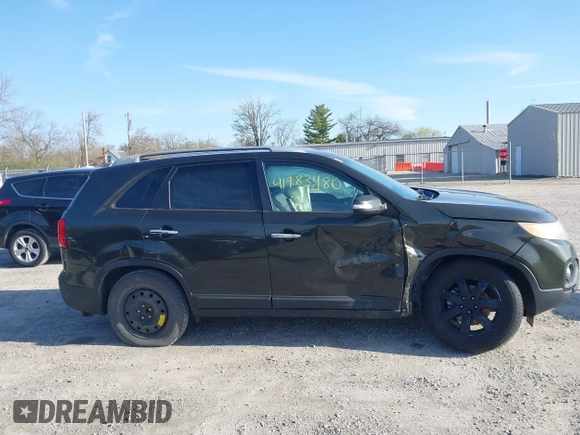2012 Kia Sorento LX with VIN 5XYKT3A64CG235472, listed as a IAAI auction lot 41983480 with 213,338 mi miles. Bid and sale history available at carsss.com. Image 14.
