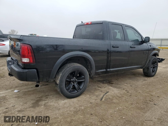 2021 Ram 1500 Classic Warlock with VIN 1C6RR7GG8MS547379, listed as a Copart auction lot 44006855 with 33,820 mi miles and Salvage Title. Bid and sale history available at carsss.com. Image 3.