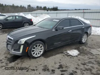 2014 Cadillac CTS AWD z VIN 1G6AW5SX6E0142793, wystawiony jako Copart lot #43312545 z przebiegiem 101 124 mil mil oraz Szkody całkowita. Historia ofert i sprzedaży dostępna na DreamBid. Obrazek 1.