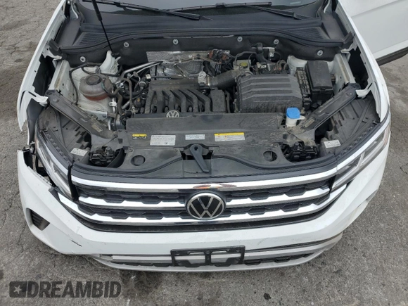 2022 Volkswagen Atlas SE with VIN 1V2JR2CA6NC544260, listed as a Copart auction lot 53552205 with 29,991 mi miles and Salvage title. Bid and sale history available at DreamBid. Image 13.