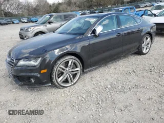 2013 Audi S7 with VIN WAUW2BFC1DN153798, listed as a Copart auction lot 49264295 with 81,579 mi miles and Salvage Title. Bid and sale history available at carsss.com. Image 1.