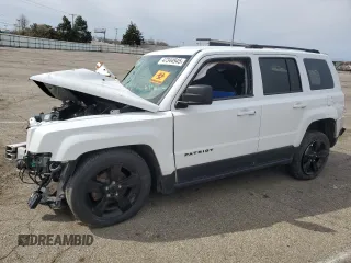 2015 Jeep Patriot Altitude Edition with VIN 1C4NJPBA7FD192164, listed as a Copart auction lot 47344945 with 0 mi miles and Salvage Title. Bid and sale history available at carsss.com. Image 1.