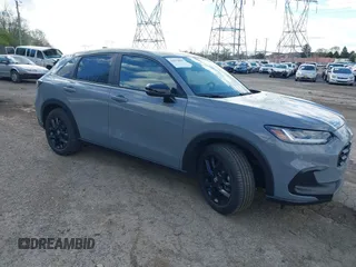 2024 Honda HR-V Sport with VIN 3CZRZ2H56RM760155, listed as a IAAI auction lot 41975899 with 5,831 mi miles. Bid and sale history available at carsss.com. Image 1.