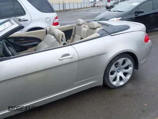 2006 BMW 6 Series 650Ci with VIN WBAEK13406CN76356, listed as a IAAI auction lot 41927866 with 1 mi miles. Bid and sale history available at carsss.com. Image 16.