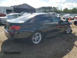 2016 BMW 5 Series 528i with VIN WBA5A5C50GG353554, listed as a Copart auction lot 50220065 with 134,222 mi miles and Salvage Title. Bid and sale history available at carsss.com. Image 3.