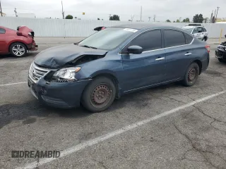 2014 Nissan Sentra SV with VIN 1N4AB7AP1EN854403, listed as a Copart auction lot 56051195 with 108,983 mi miles and Clean Title. Bid and sale history available at DreamBid. Image 1.